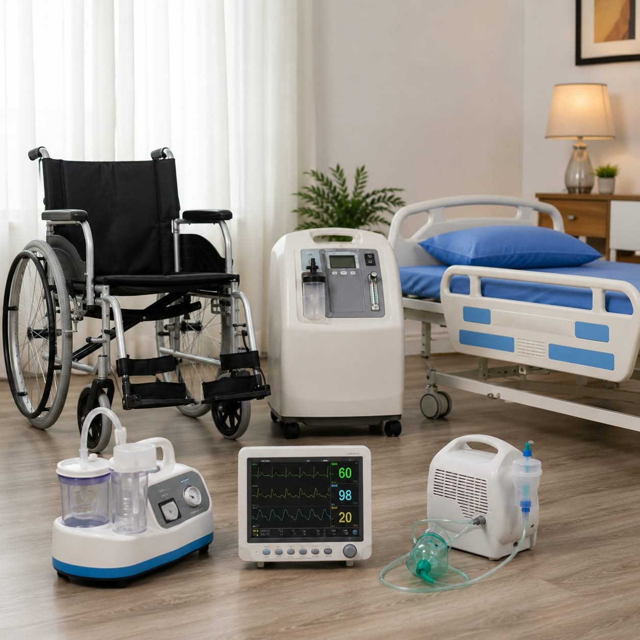 Essential Medical Equipment and Critical Care Setup at Home